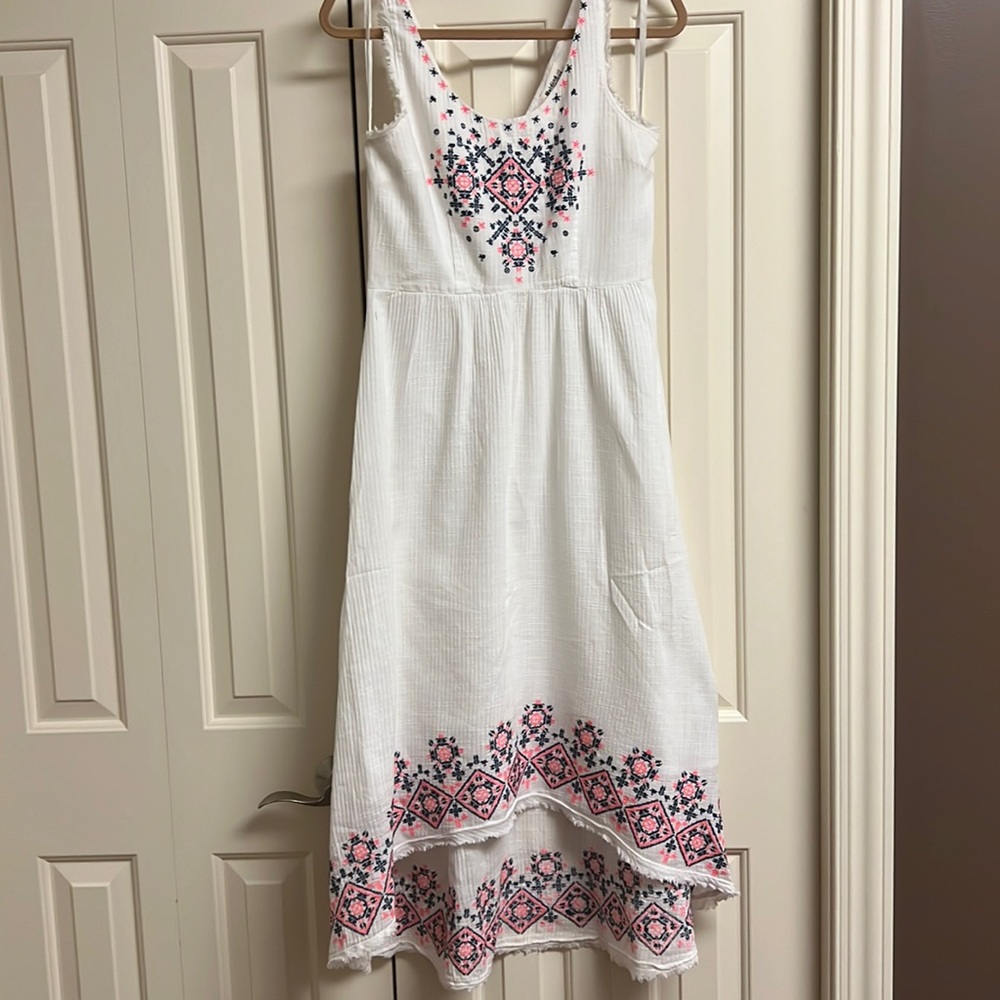 Anthropologie Embroidery Dress